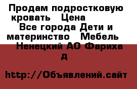 Продам подростковую кровать › Цена ­ 4 000 - Все города Дети и материнство » Мебель   . Ненецкий АО,Фариха д.